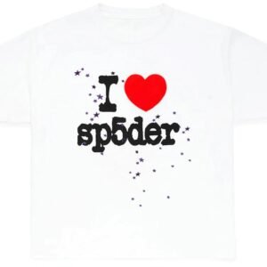 Sp5der I Heart White T-Shirt