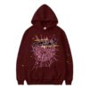 Spider Young Thug 555555 Angel Brown Hoodie