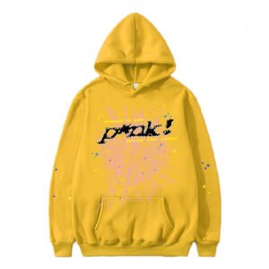 Yellow Pink Sp5der Young Thug 555555 hoodie